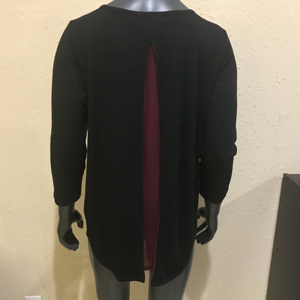 Cute cut back tunic